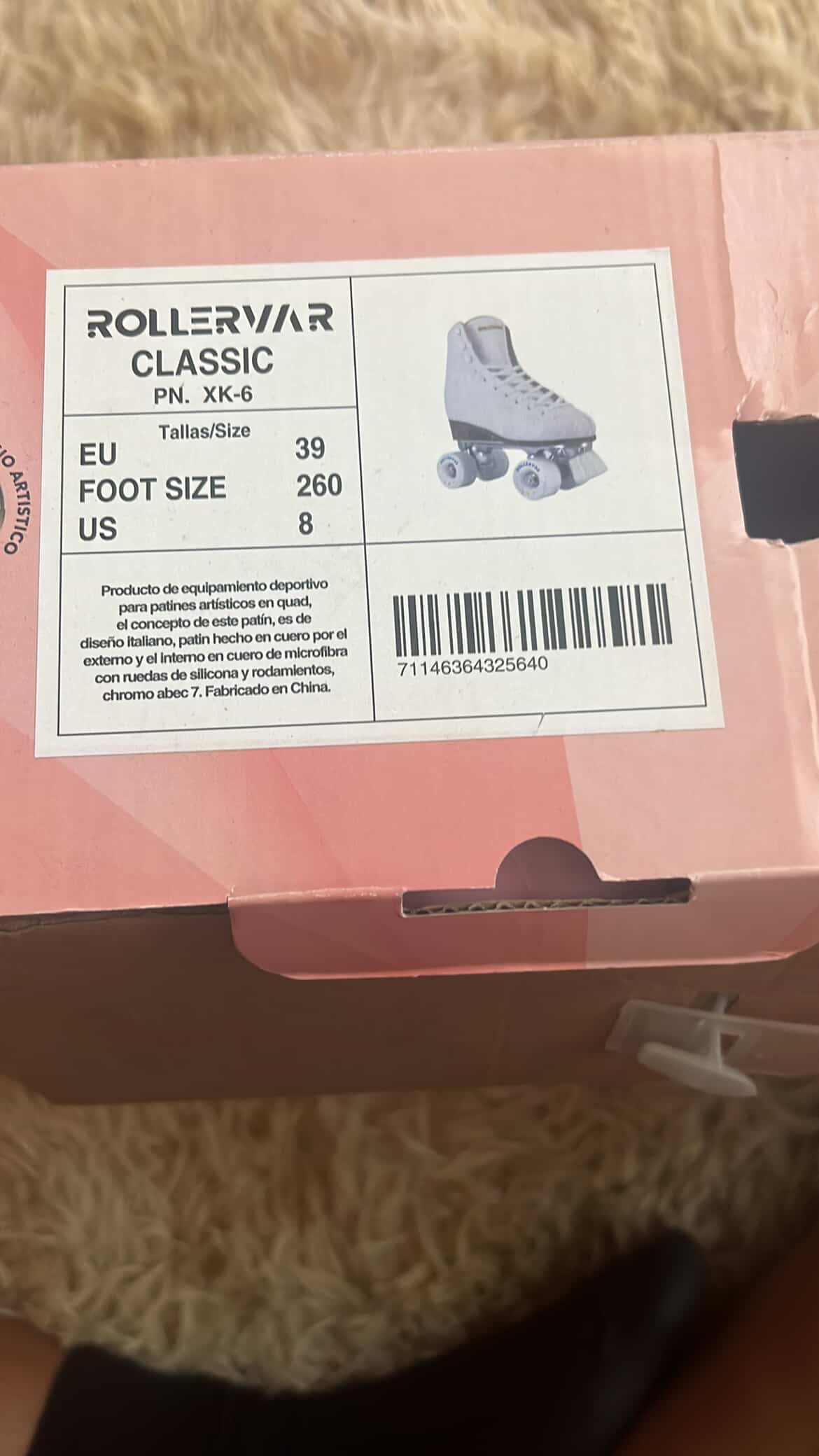 Patin RollerVar Classic Talla 39