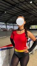 Body Rojo Los Increibles Talla XS-S