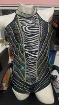 Body Negro Animal Talla M