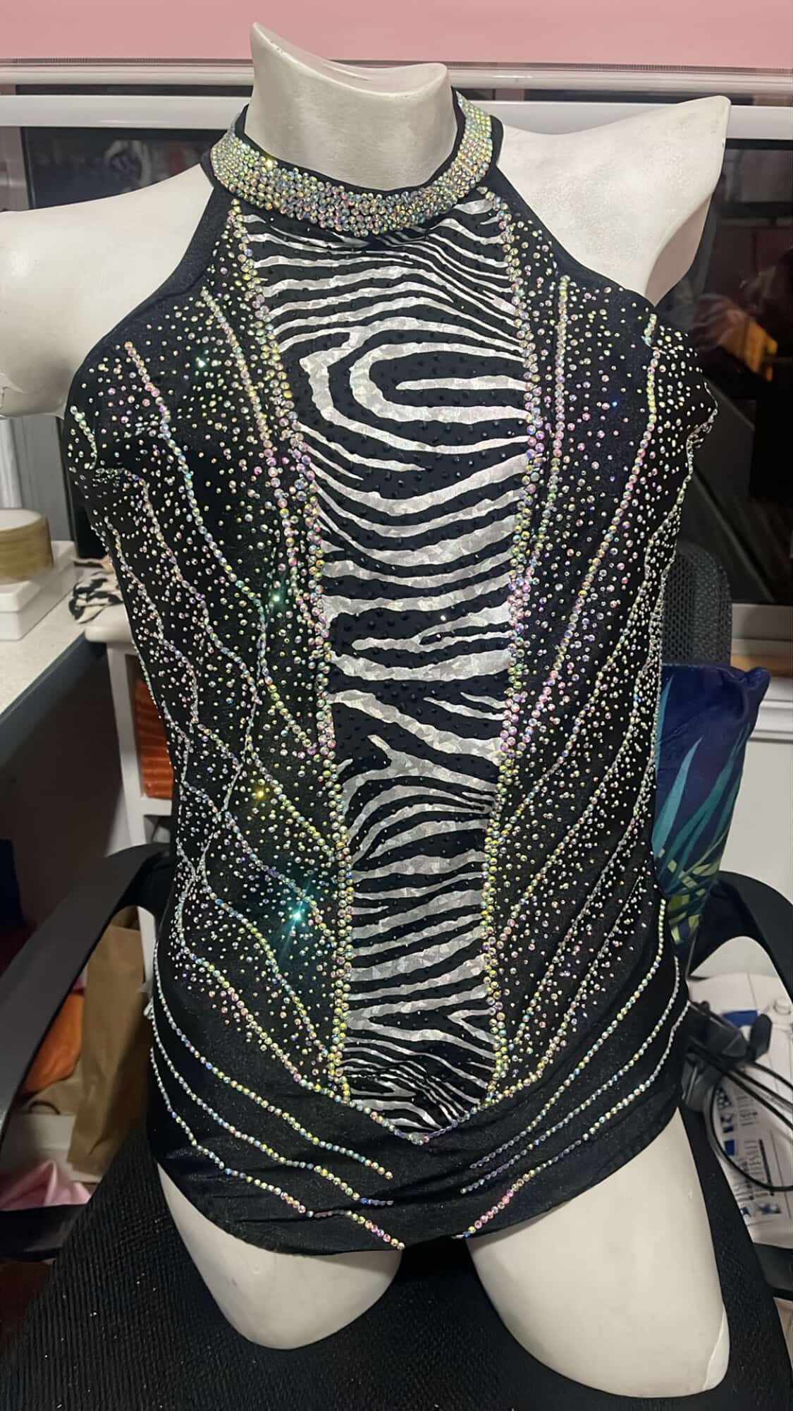 Body Negro Animal Talla M