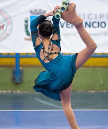 Malla Verde Petroleo Competencia Talla 10-12