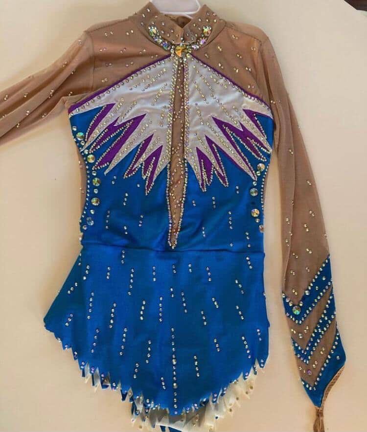 Malla Azul Competencia Talla 14