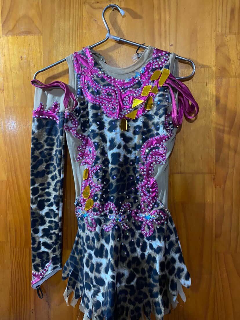 Malla Animal Print con Fucsia Talla 12